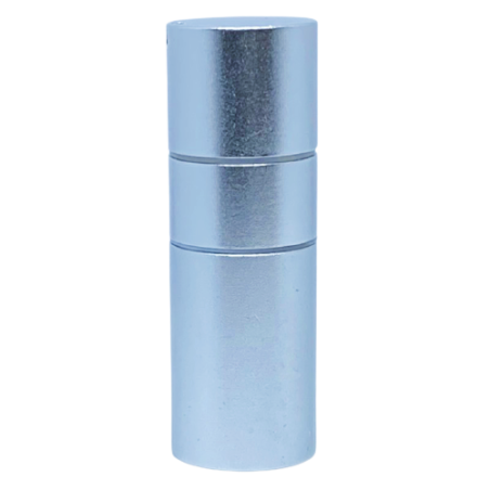 CMB Silver 12 mm stamp for personalising golf balls, front view