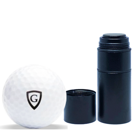 Stempel CMB Black 12 mm zum Personalisieren von Golfbällen