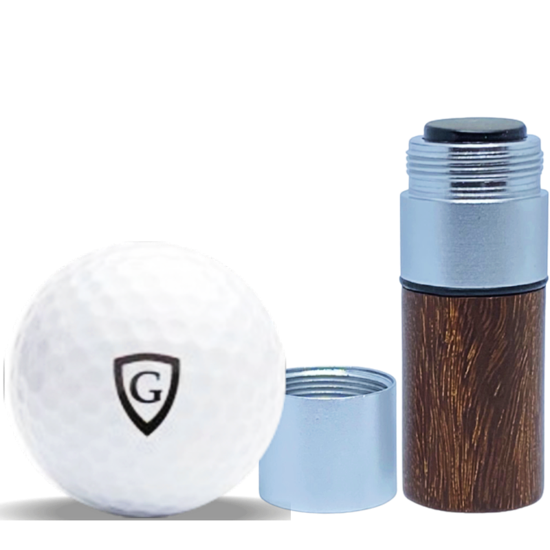 Personalisierbarer Golfball-Stempel CMB Rosewood 12 mm