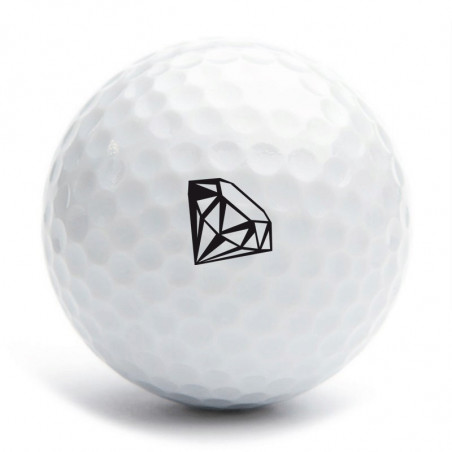 Tampon diamant pour balle de golf Tampon diamant pour balle de golf