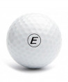 Tampon lettre E pour balle de golf rechargeable