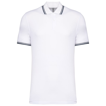 Polo homme manches courtes...