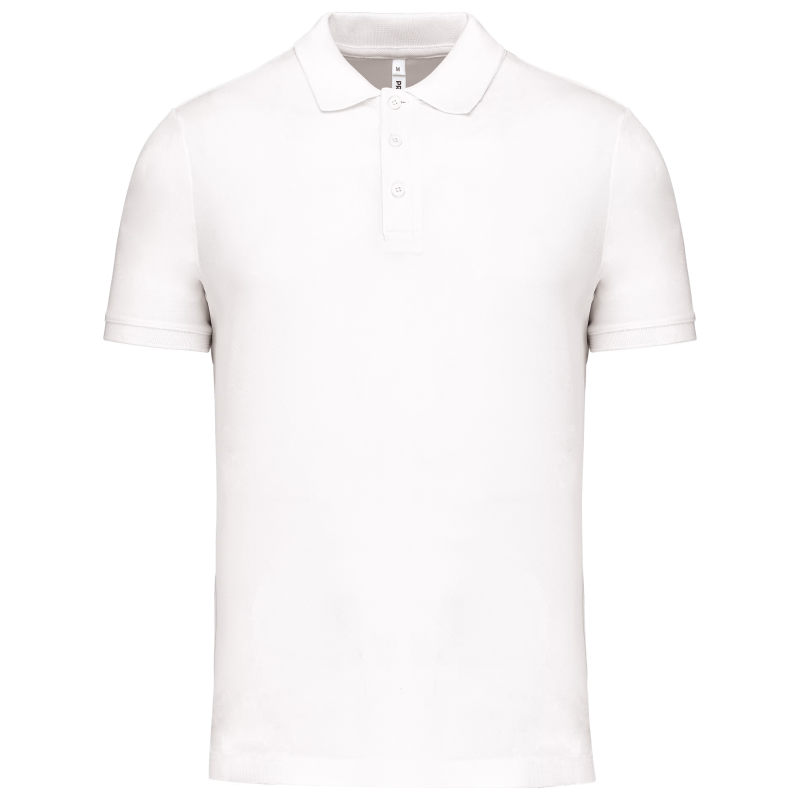Personalisierbares Herren-Golfpolo aus Piqué | Cmaballe