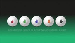 5 good reasons to customise your golf balls