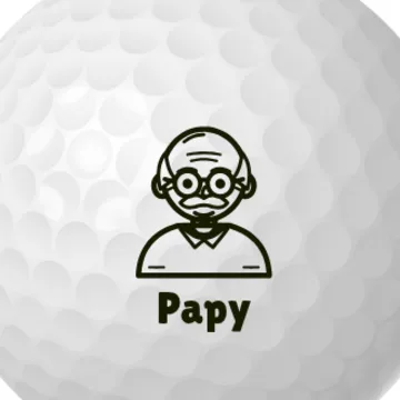 Papy golfeur